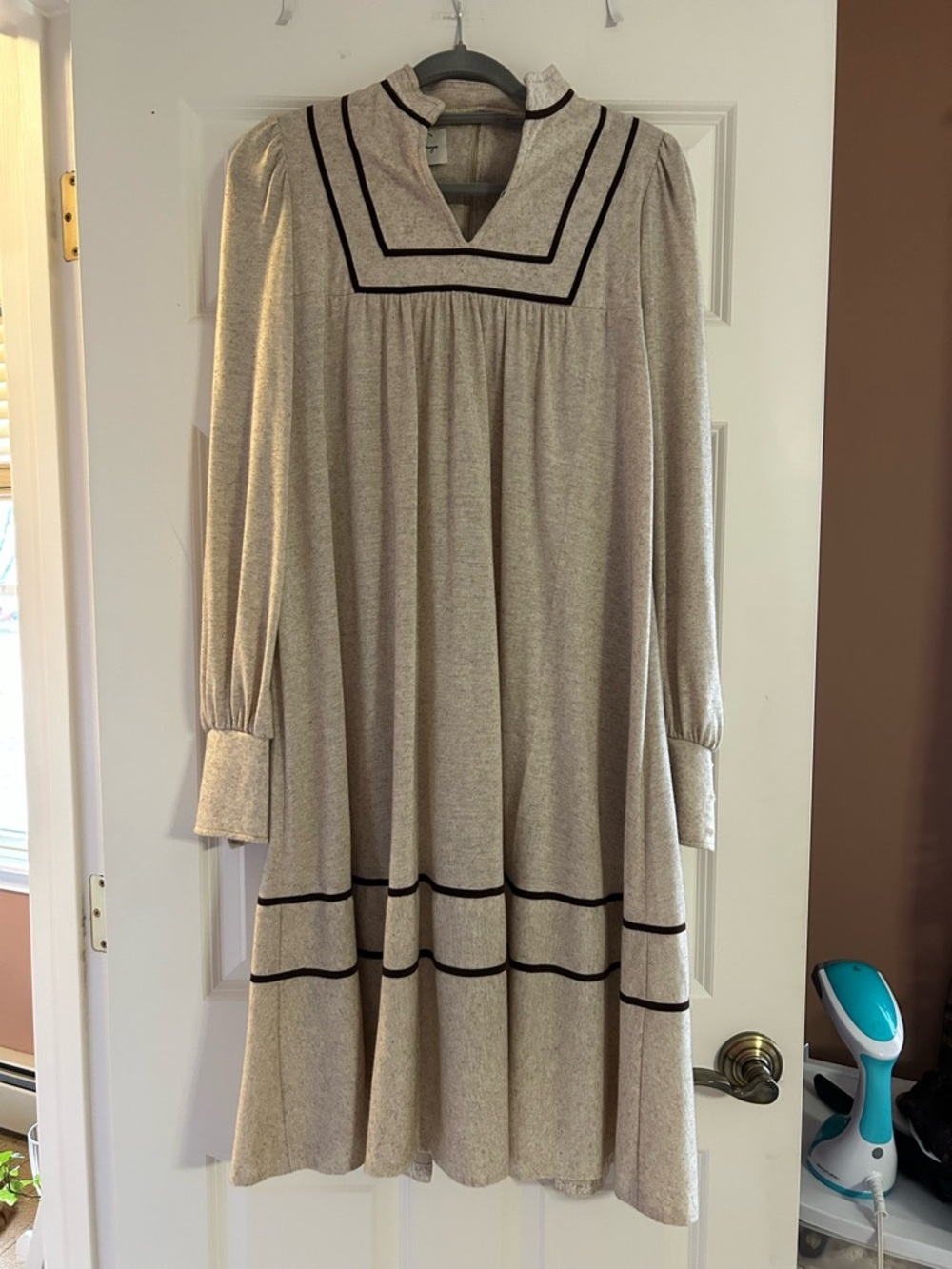 Vintage Jonathan Logan Long Sleeve Prairie Dress